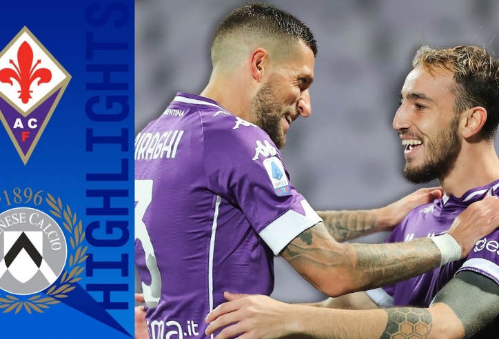 Video bàn thắng Fiorentina 3 - 2 Udinese | Vòng 5 Serie A 2020/21
